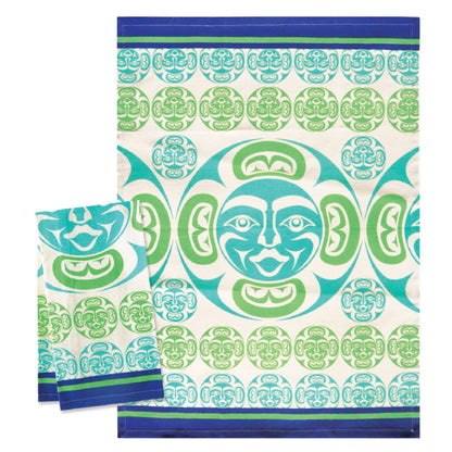 Indigenous Art Printed Tea Towel