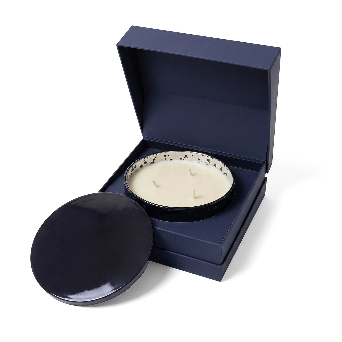 BEACON 20 oz METALLIC GLASS CANDLE WITH TIN LID
