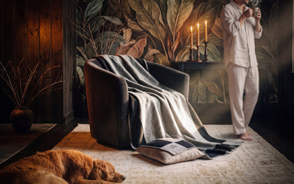 HIGHLANDER WOVEN POLYESTER THROW BLANKET