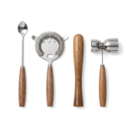 MONTCLAIR STAINLESS STEEL BARWARE SET