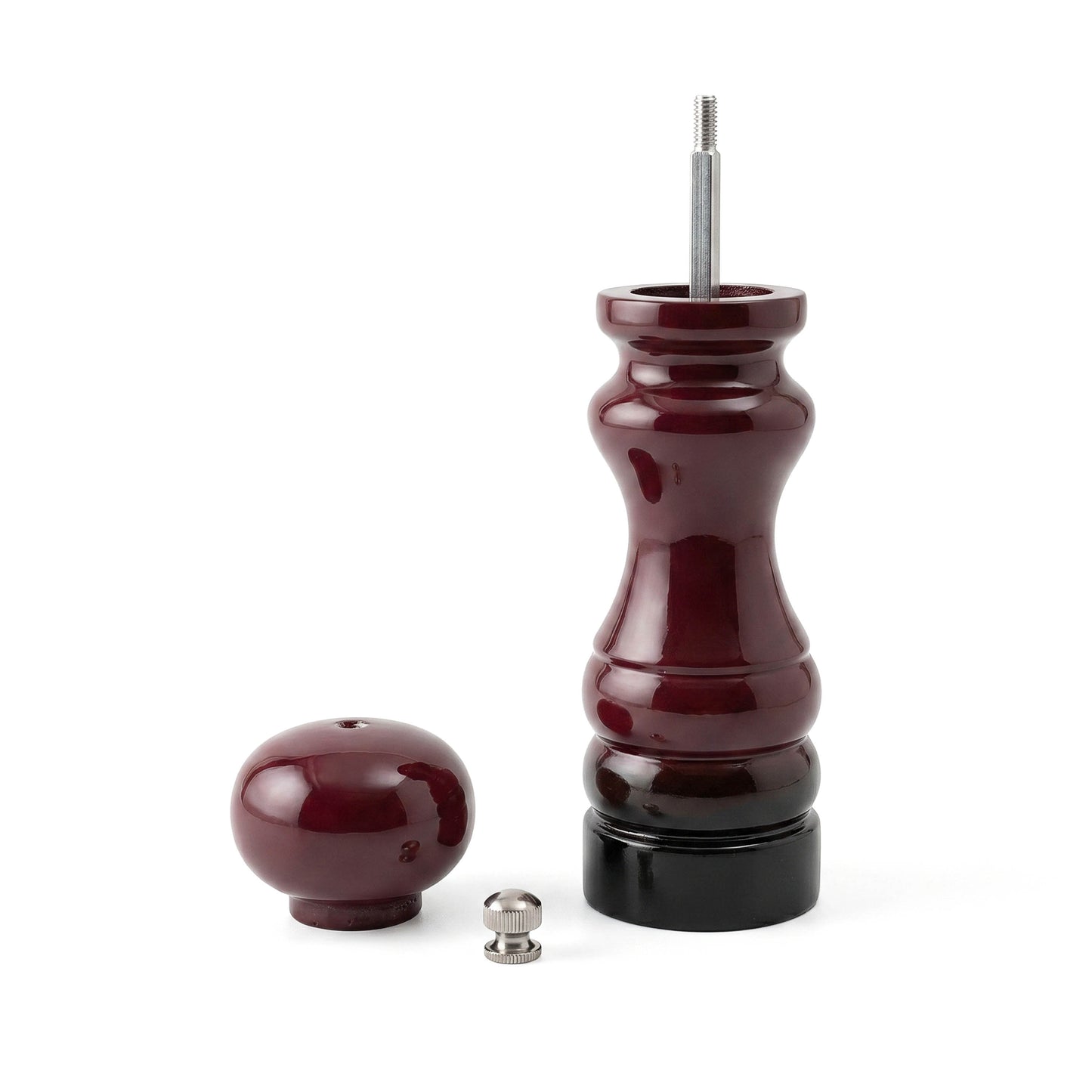 PRESCOTT OAK WOOD SALT AND PEPPER MILL SET