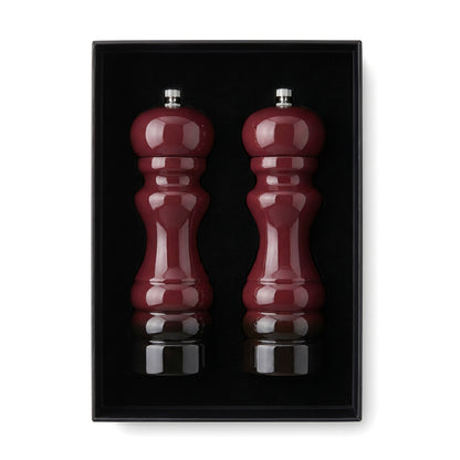 PRESCOTT OAK WOOD SALT AND PEPPER MILL SET