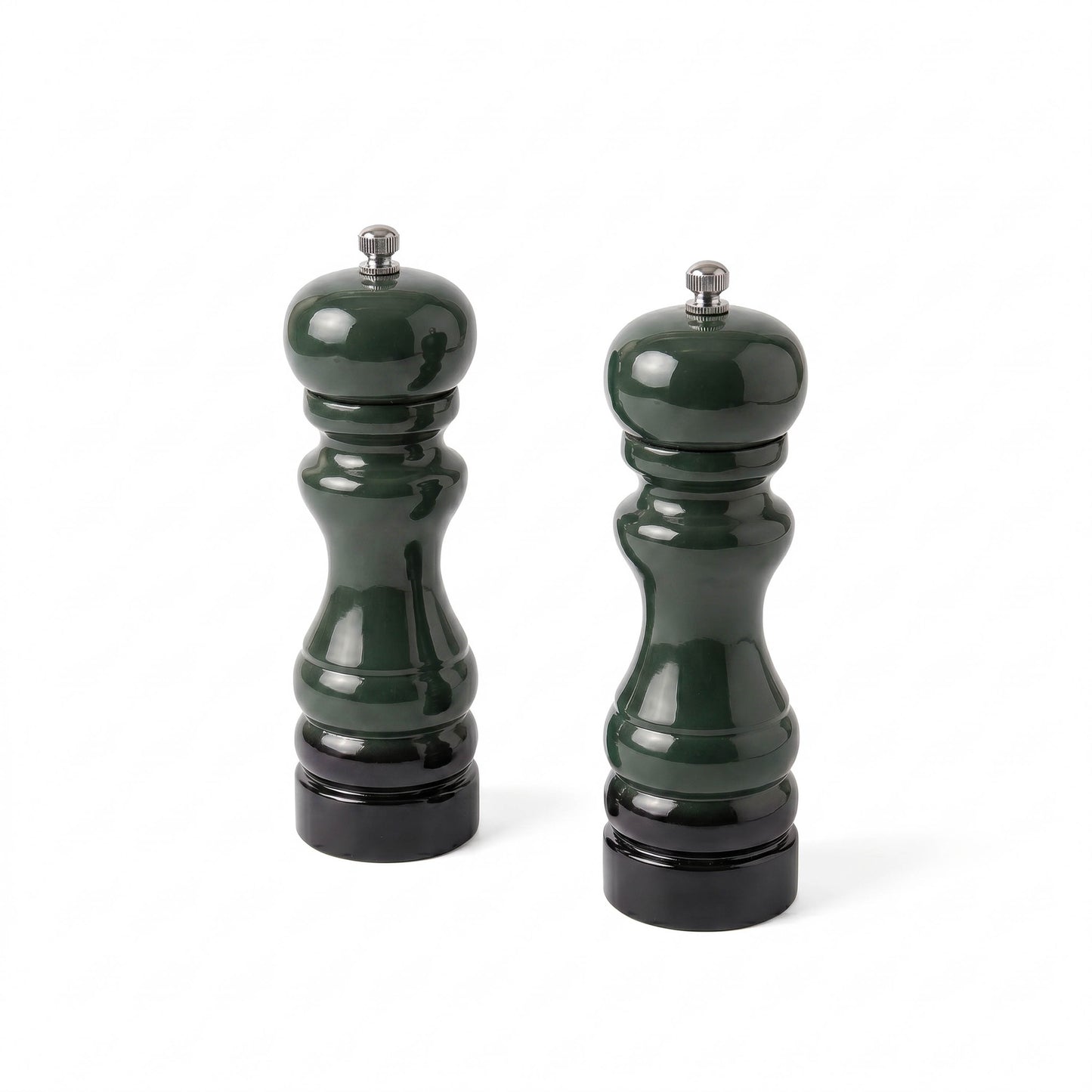 PRESCOTT OAK WOOD SALT AND PEPPER MILL SET