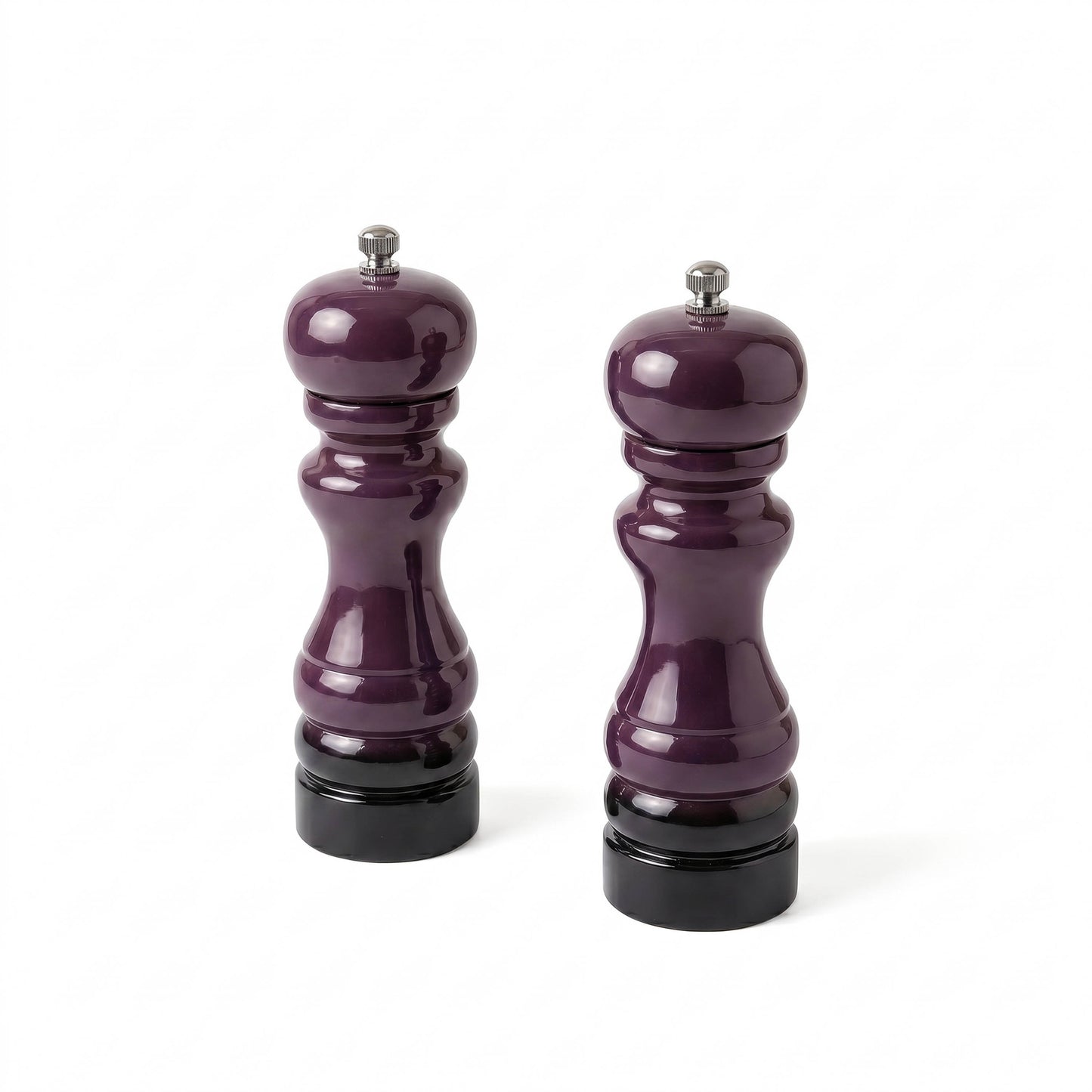PRESCOTT OAK WOOD SALT AND PEPPER MILL SET