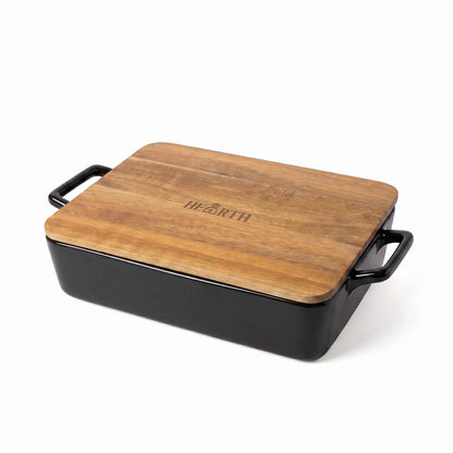 HEARTH STONEWARE CASSEROLE DISH
