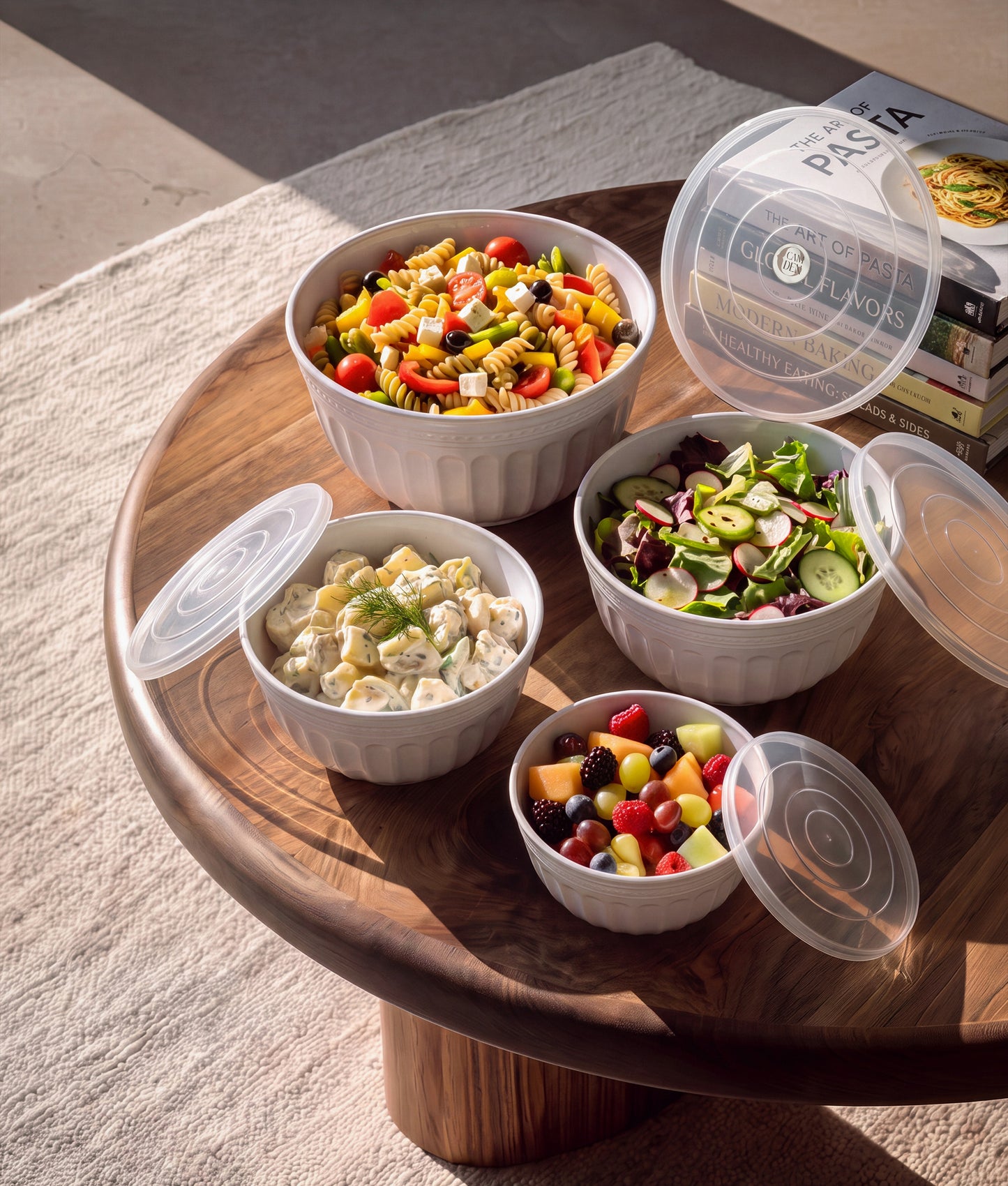 CAMDEN MIXING BOWL SET WITH LIDS