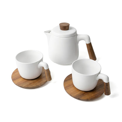 SUMMERSET STONEWARE TEA SET