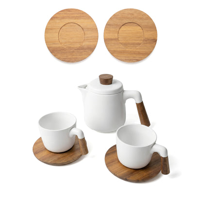 SUMMERSET STONEWARE TEA SET