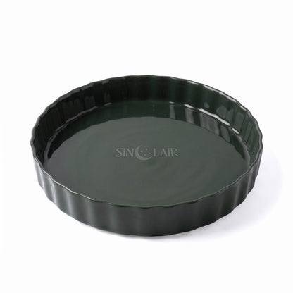 SINCLAIR STONEWARE PIE DISH