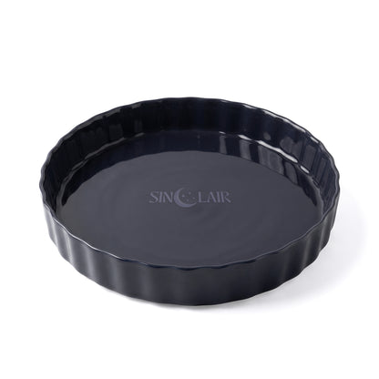 SINCLAIR STONEWARE PIE DISH