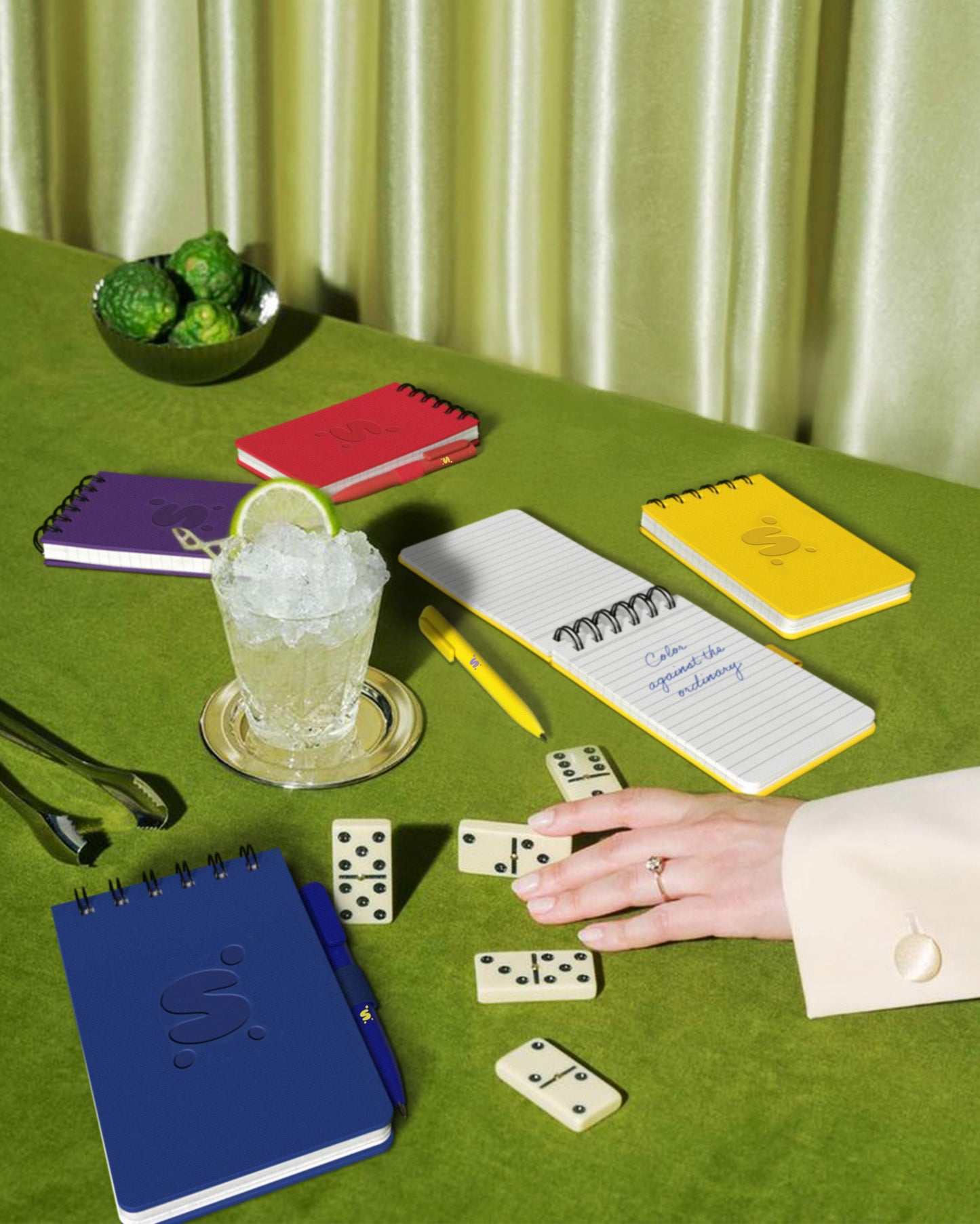 POCKET SPIRAL NOTEPAD COMBO (5.98 x 3.54")