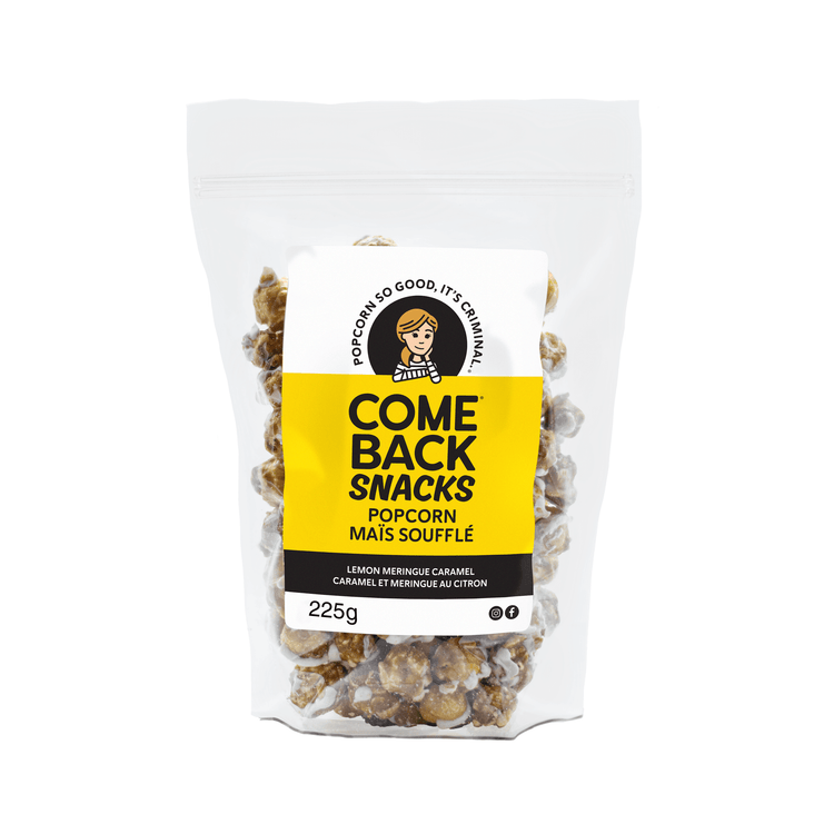Popcorn Snacks Supporting Second Chances