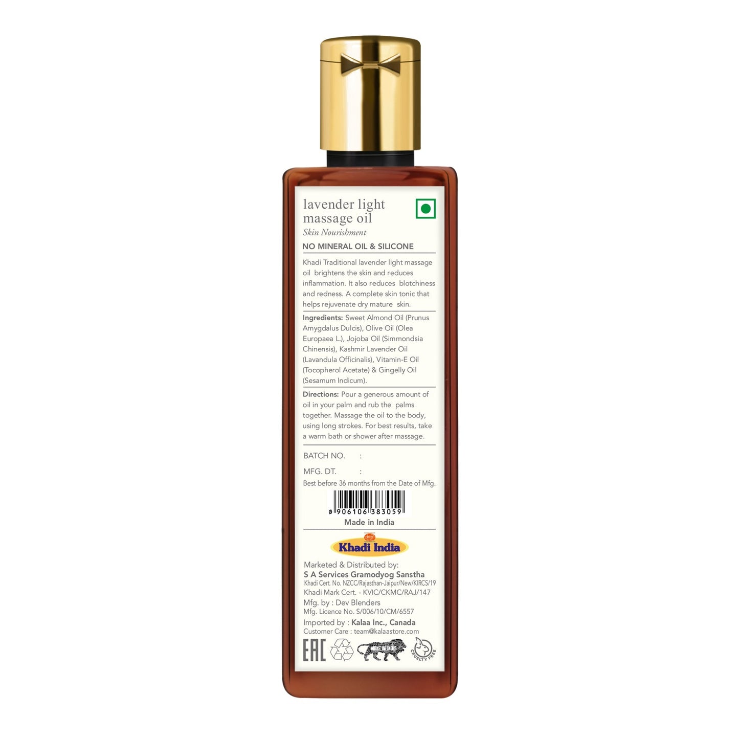 Khadi Traditional Massage Oil
