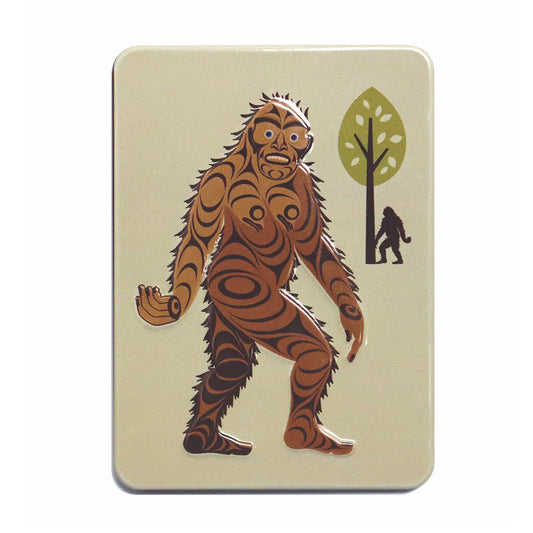 Indigenous Art Embossed Metal Magnet