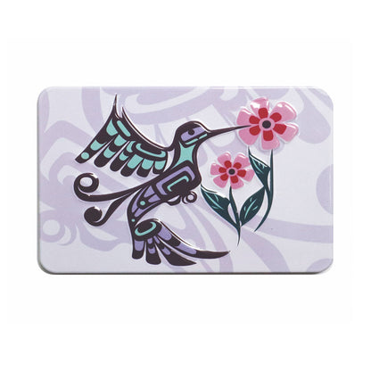Indigenous Art Embossed Metal Magnet