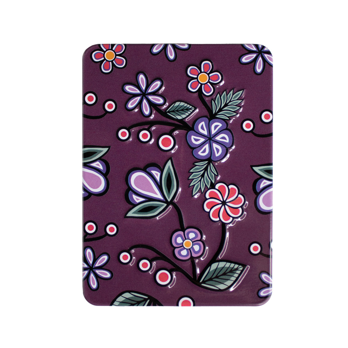 Indigenous Art Embossed Metal Magnet