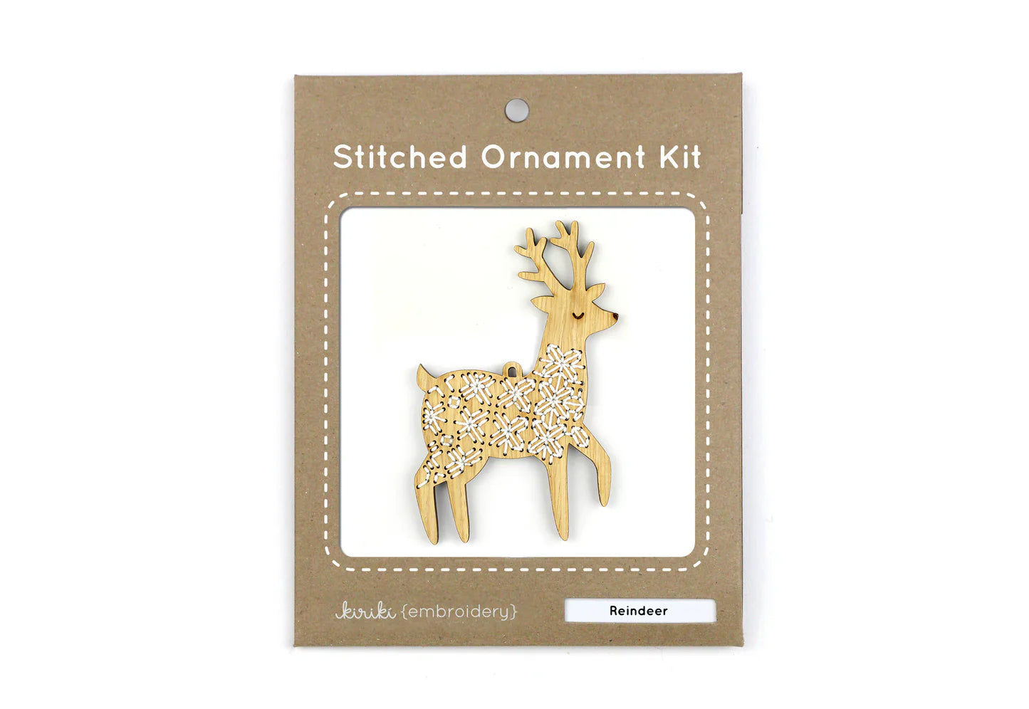 DIY Stitched Ornament Kit - 2024 Edition