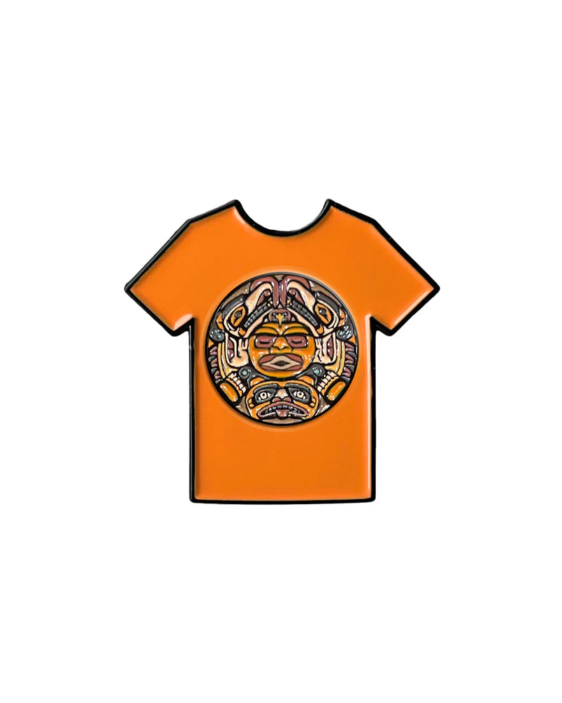 Enamel Orange Shirt Day Pin