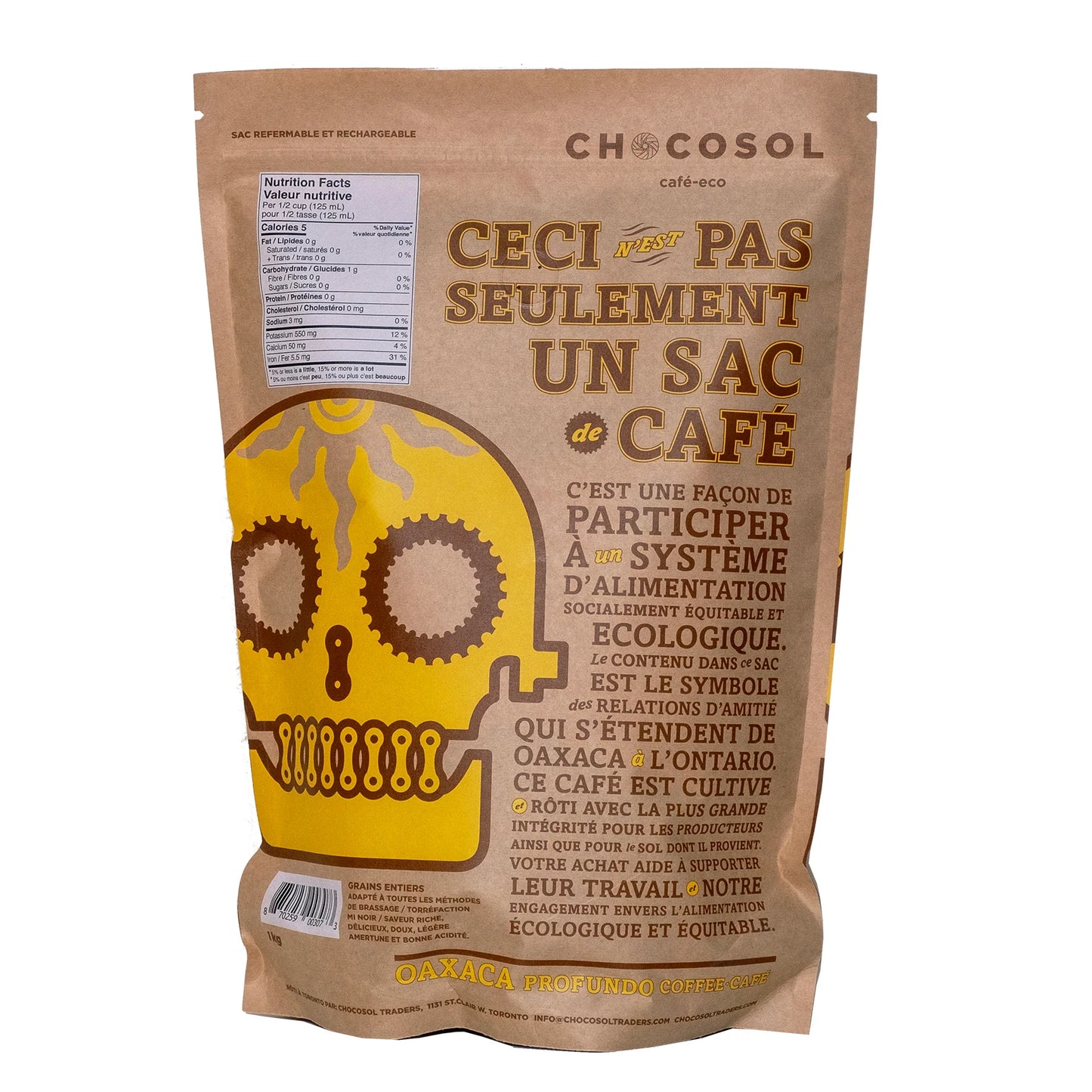 Oaxaca Profundo Whole Bean Coffee | 1KG