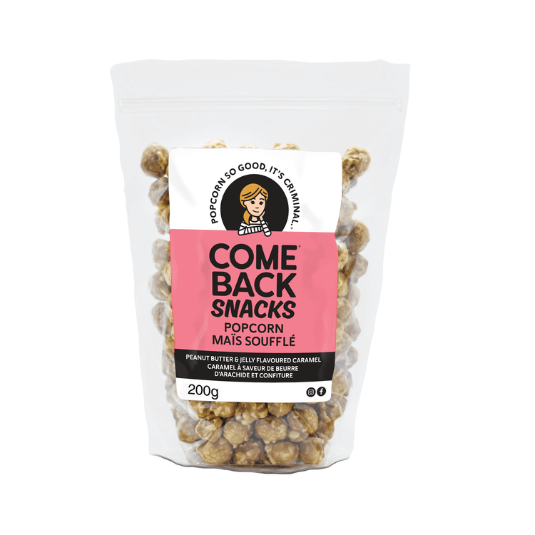 Popcorn Snacks Supporting Second Chances