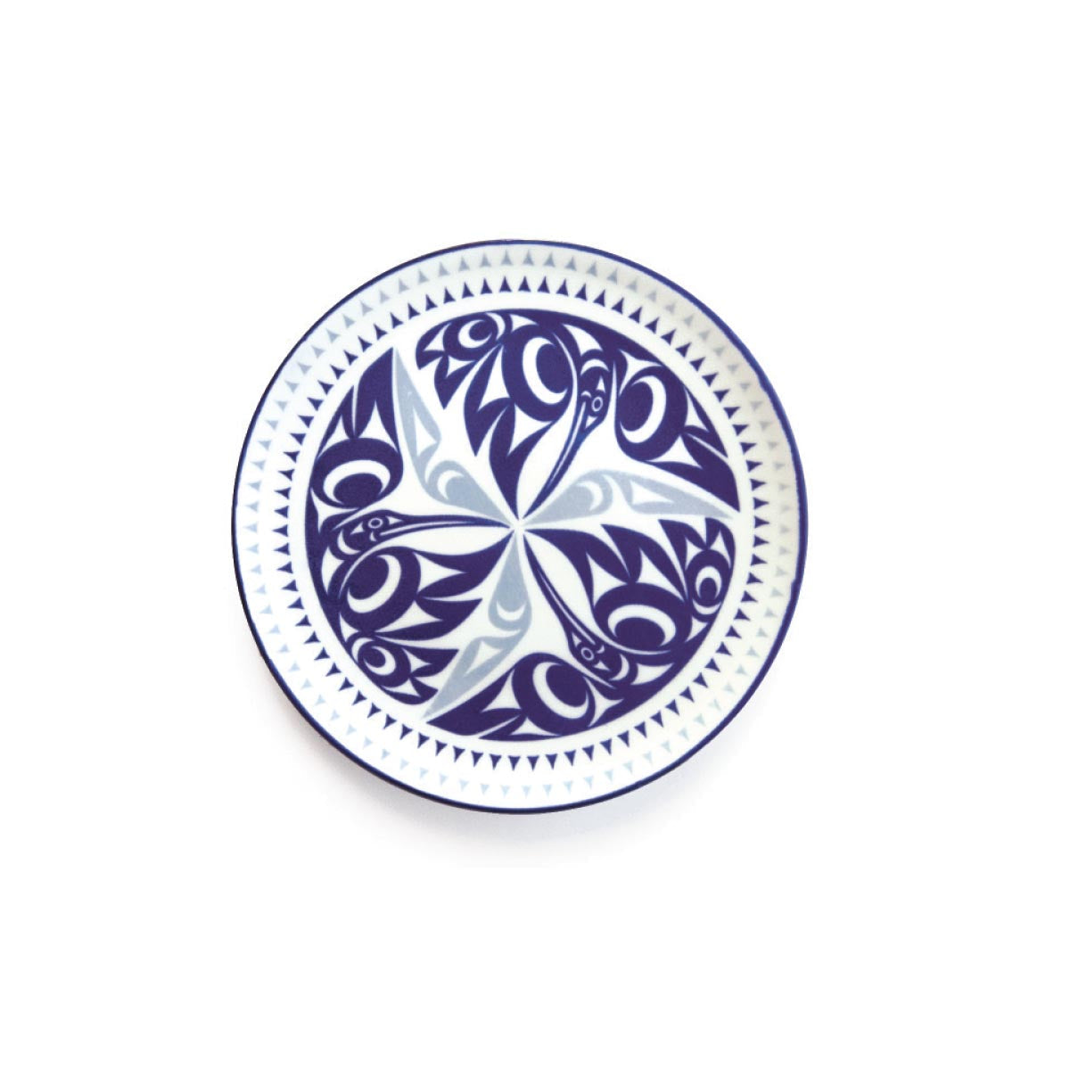 Indigenous Art Porcelain Art Plate