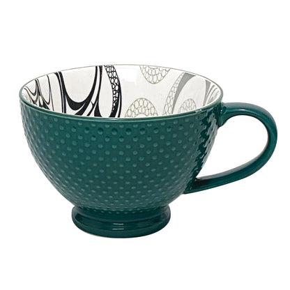 Indigenous Art Porcelain Art Mug