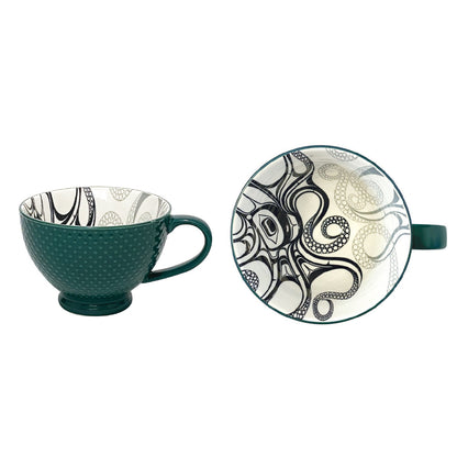 Indigenous Art Porcelain Art Mug