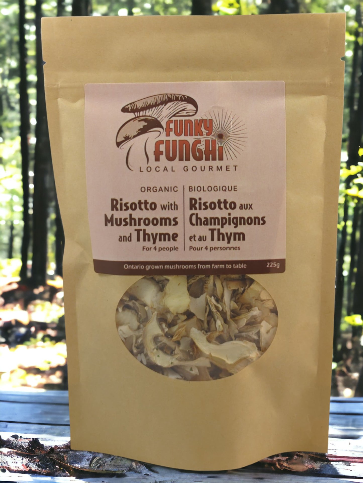 Risotto with Mushrooms and Thyme