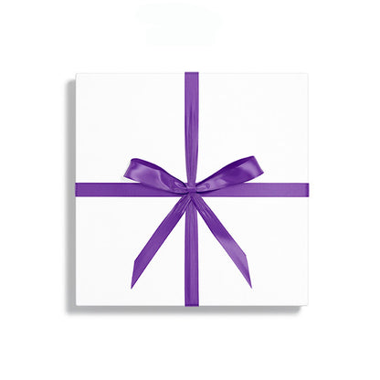 Purple Satin Ribbon