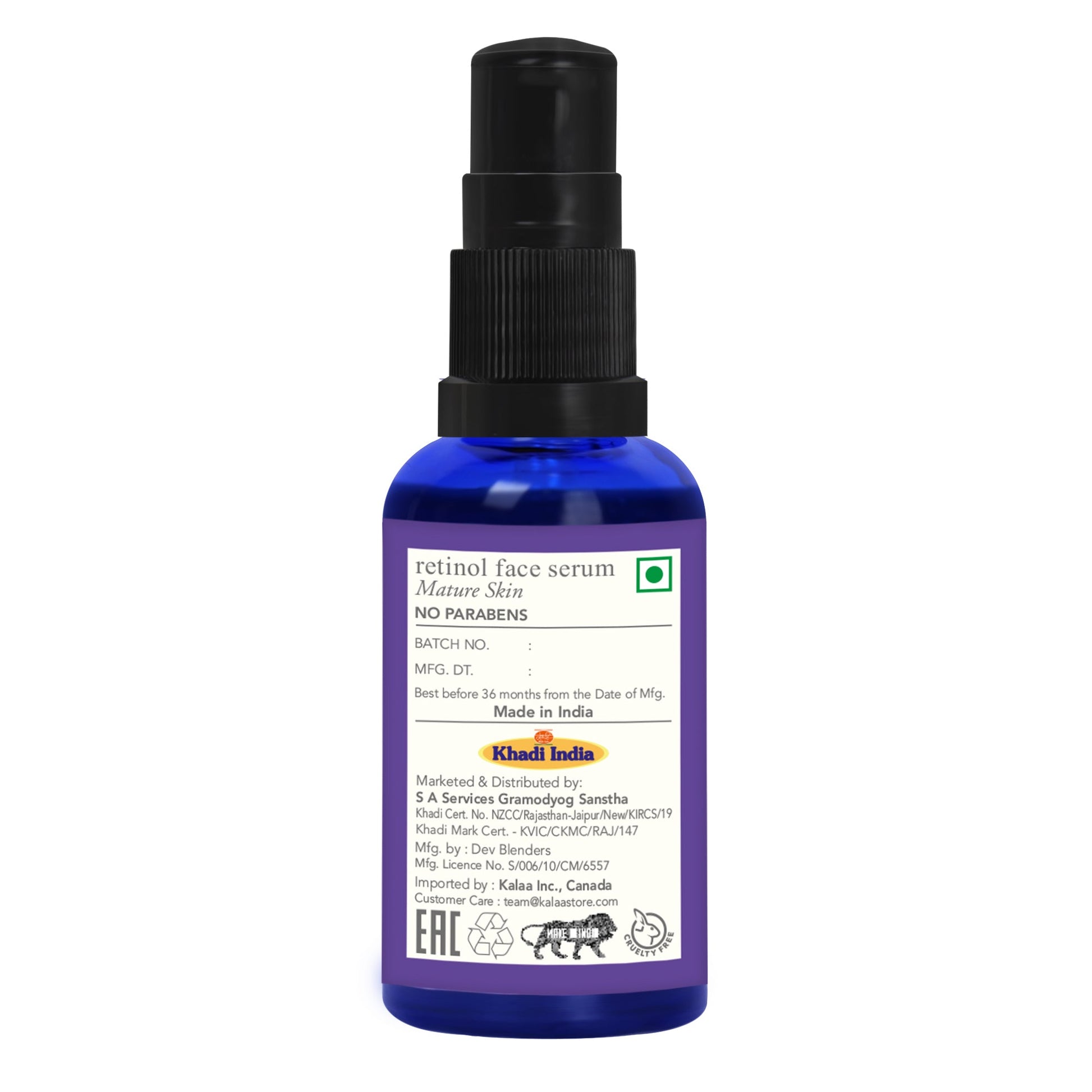 Khadi Traditional Retinol Face Serum