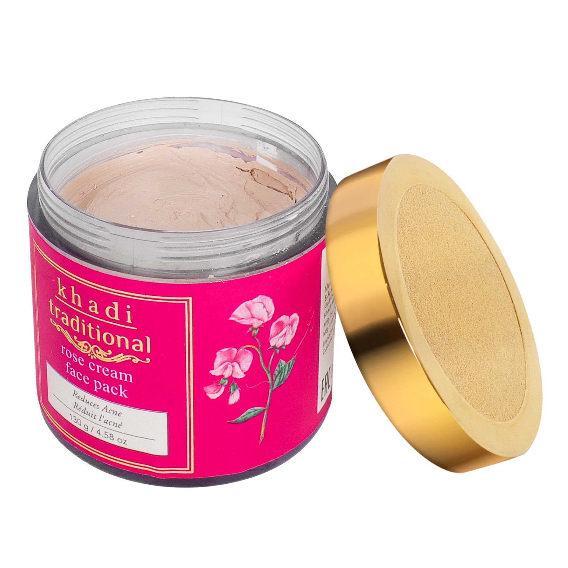 Khadi Traditional Rose Cream Face Pack