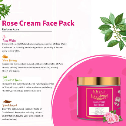 Khadi Traditional Rose Pack