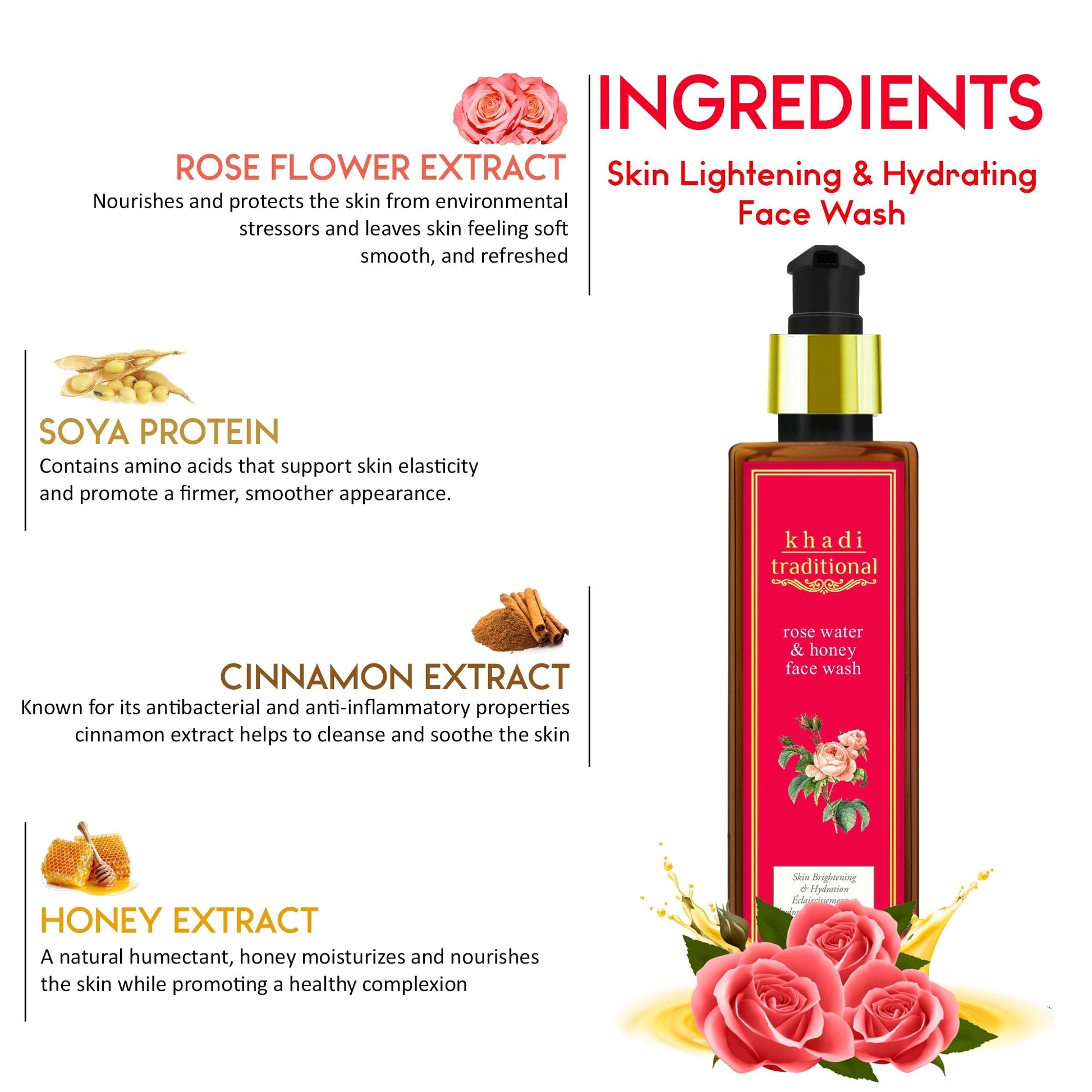 Khadi Traditional Rose Pack