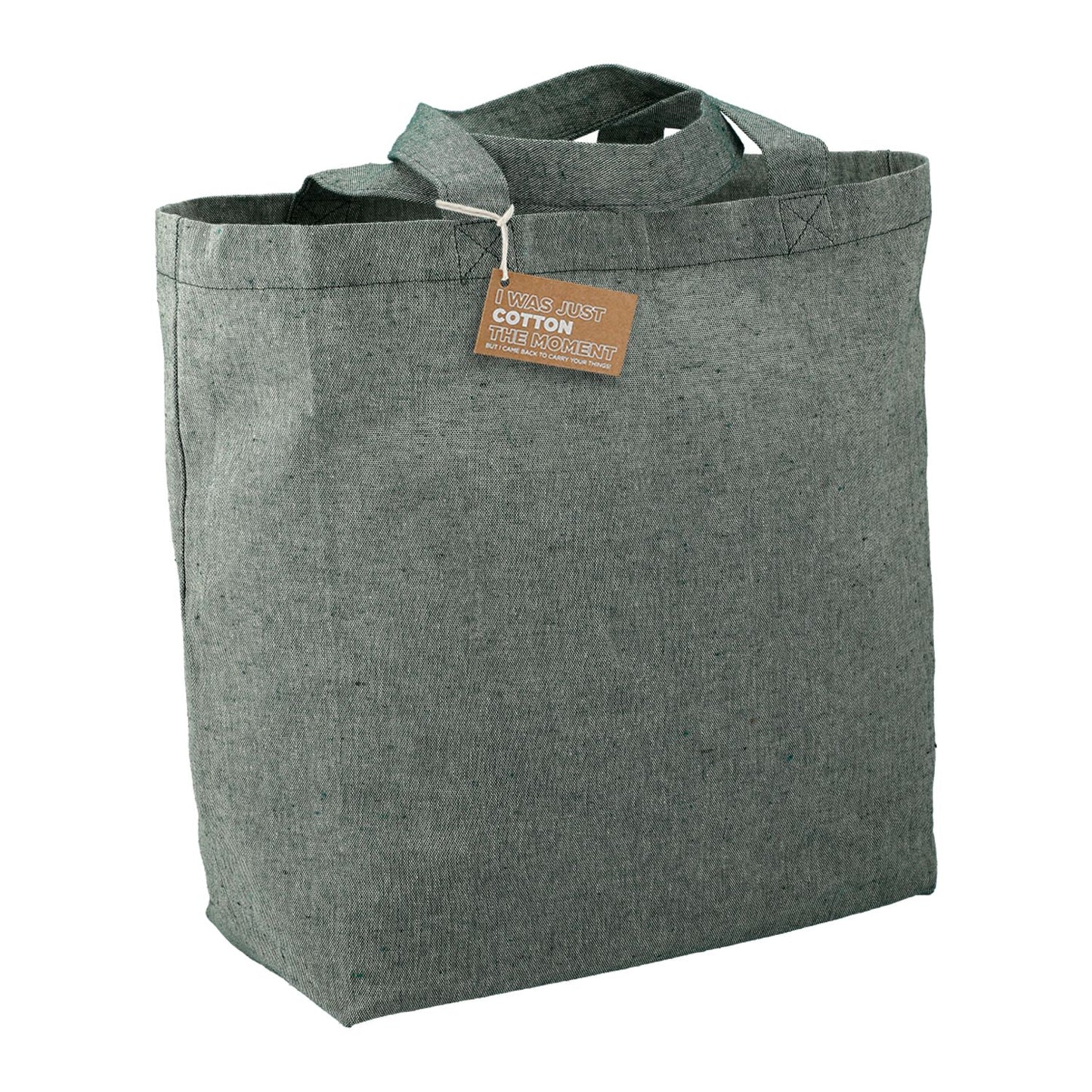 Recycled 5oz Cotton Twill Grocery Tote