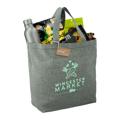 Recycled 5oz Cotton Twill Grocery Tote