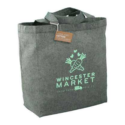 Recycled 5oz Cotton Twill Grocery Tote