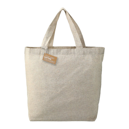 Recycled 5oz Cotton Twill Grocery Tote