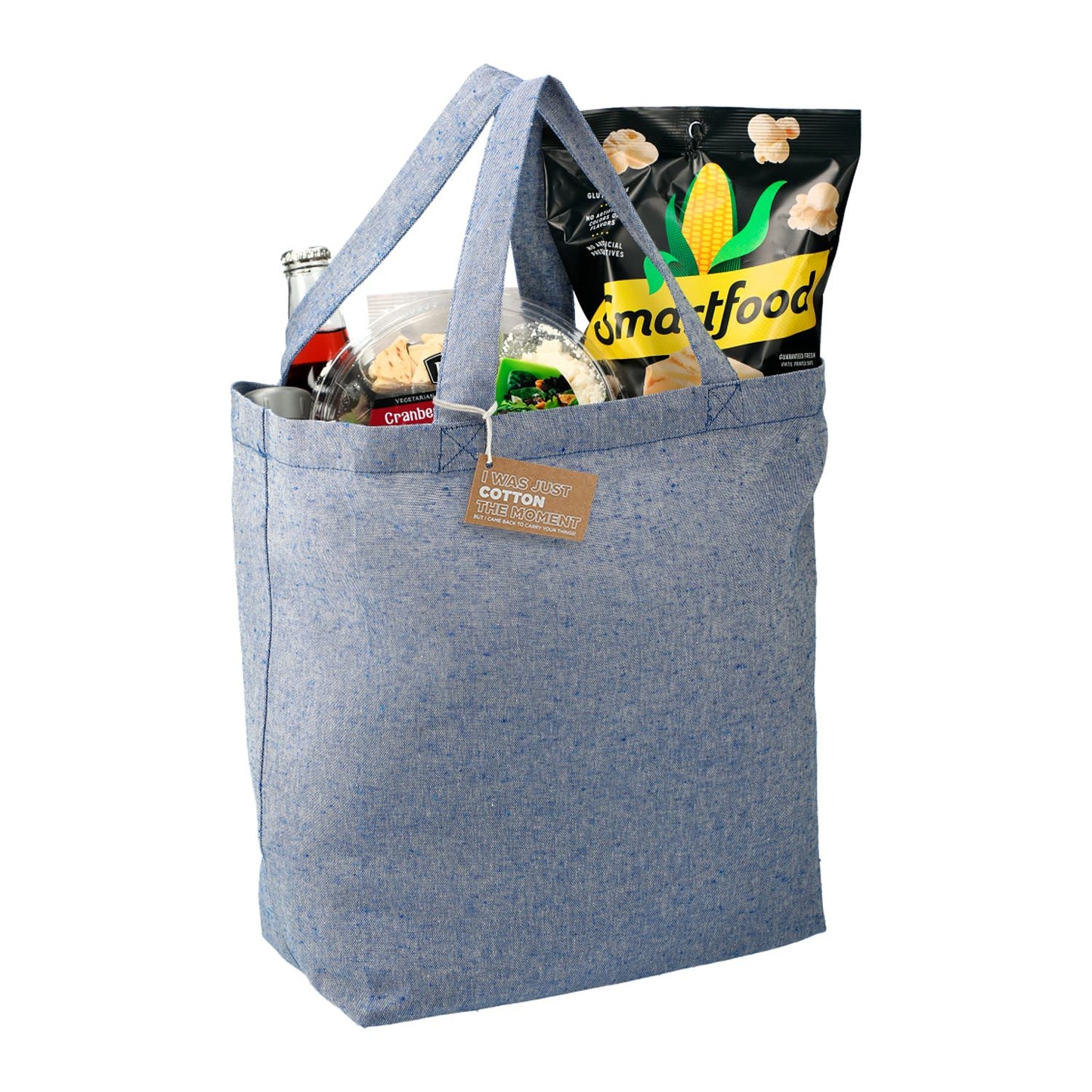 Recycled 5oz Cotton Twill Grocery Tote