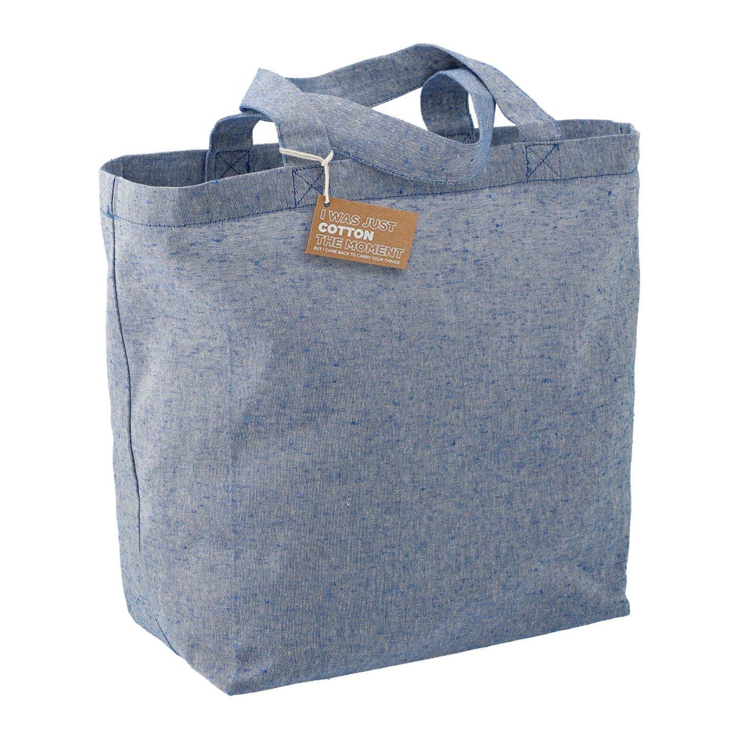 Recycled 5oz Cotton Twill Grocery Tote