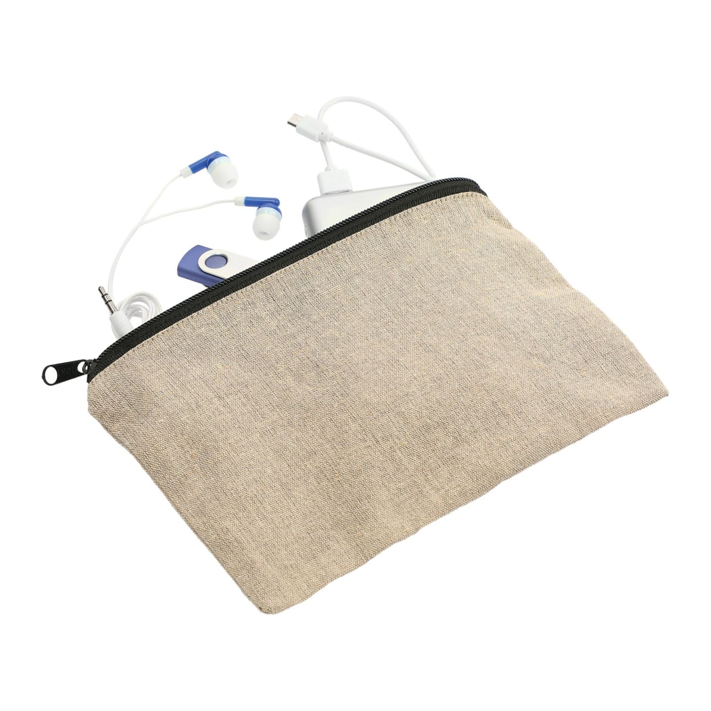 Recycled 5oz Cotton Twill Pouch