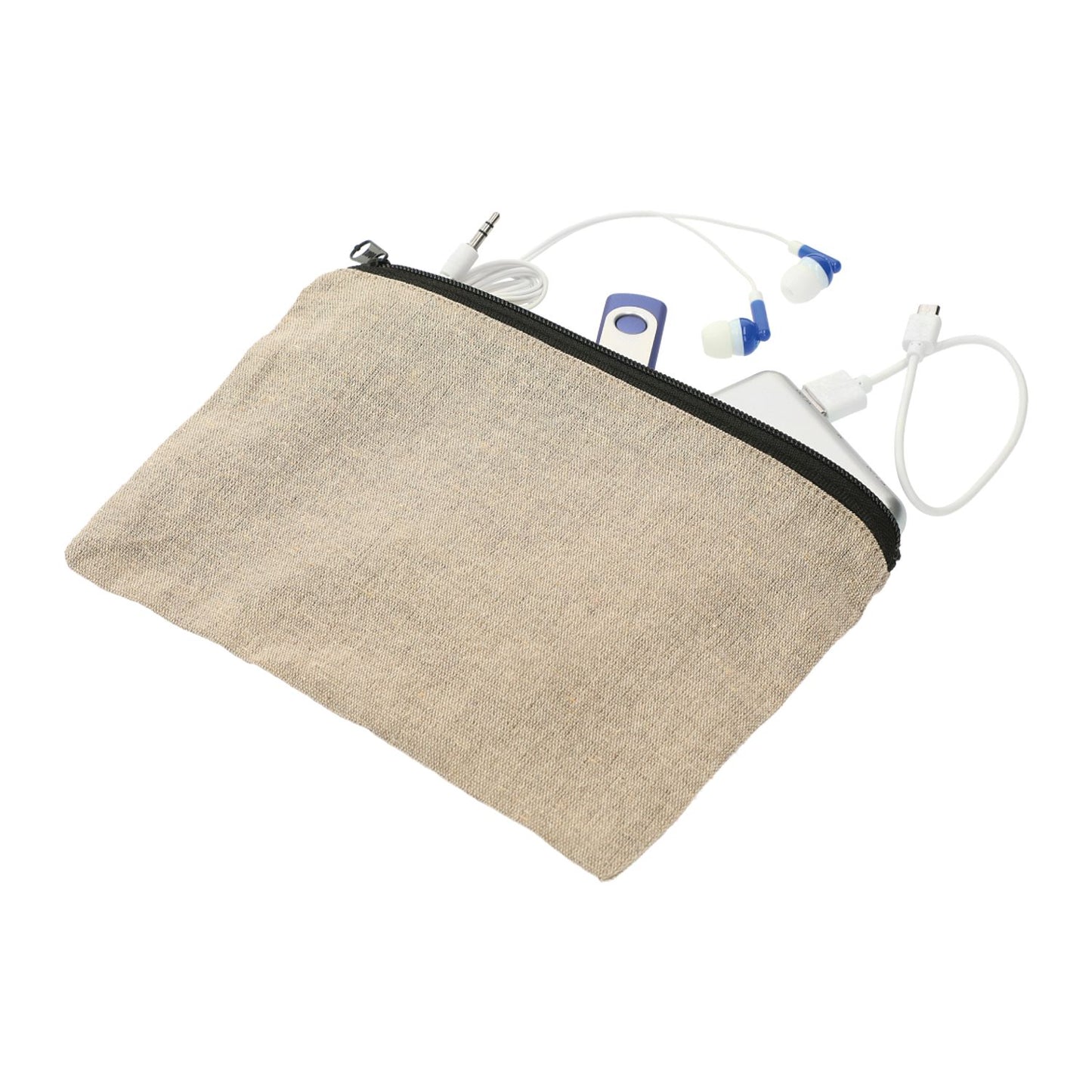 Recycled 5oz Cotton Twill Pouch