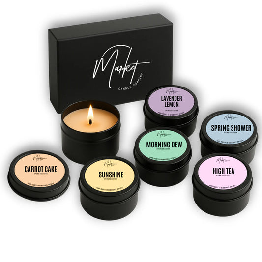 Brandable Hand-poured Candle - SPRING COLLECTION