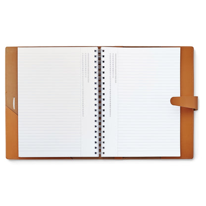 Giuseppe Di Natale - Genuine Leather Refillable Journal