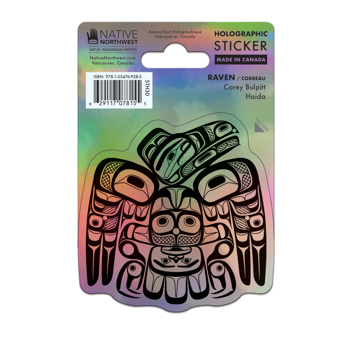 Indigenous Art Holographic sticker