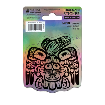 Indigenous Art Holographic sticker