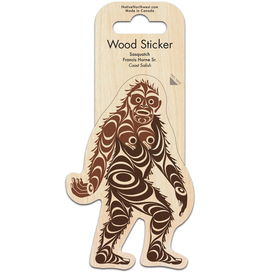 Indigenous Art Wood Sticker