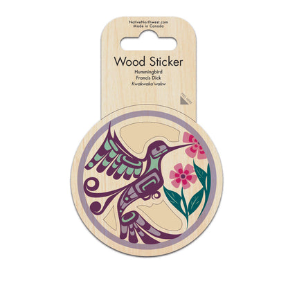 Indigenous Art Wood Sticker