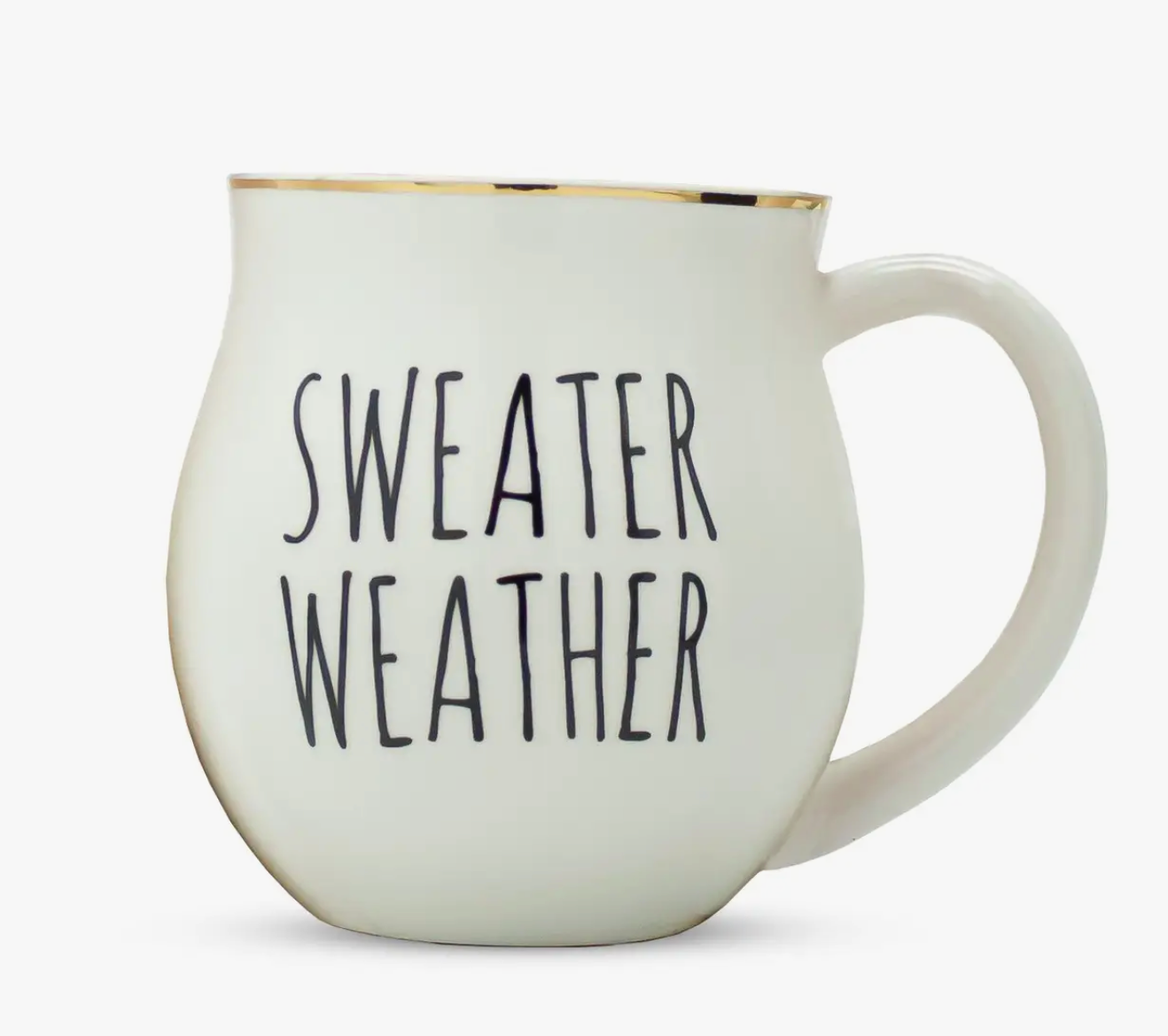 Anthro Ceramic Mug Design: Sweater Weather