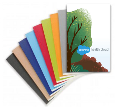 5" X 7" ECO PERFECT BOUND NOTEBOOK WITH 56 PAGES