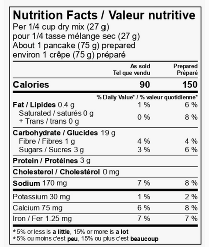 Buttermilk Pancake Mix